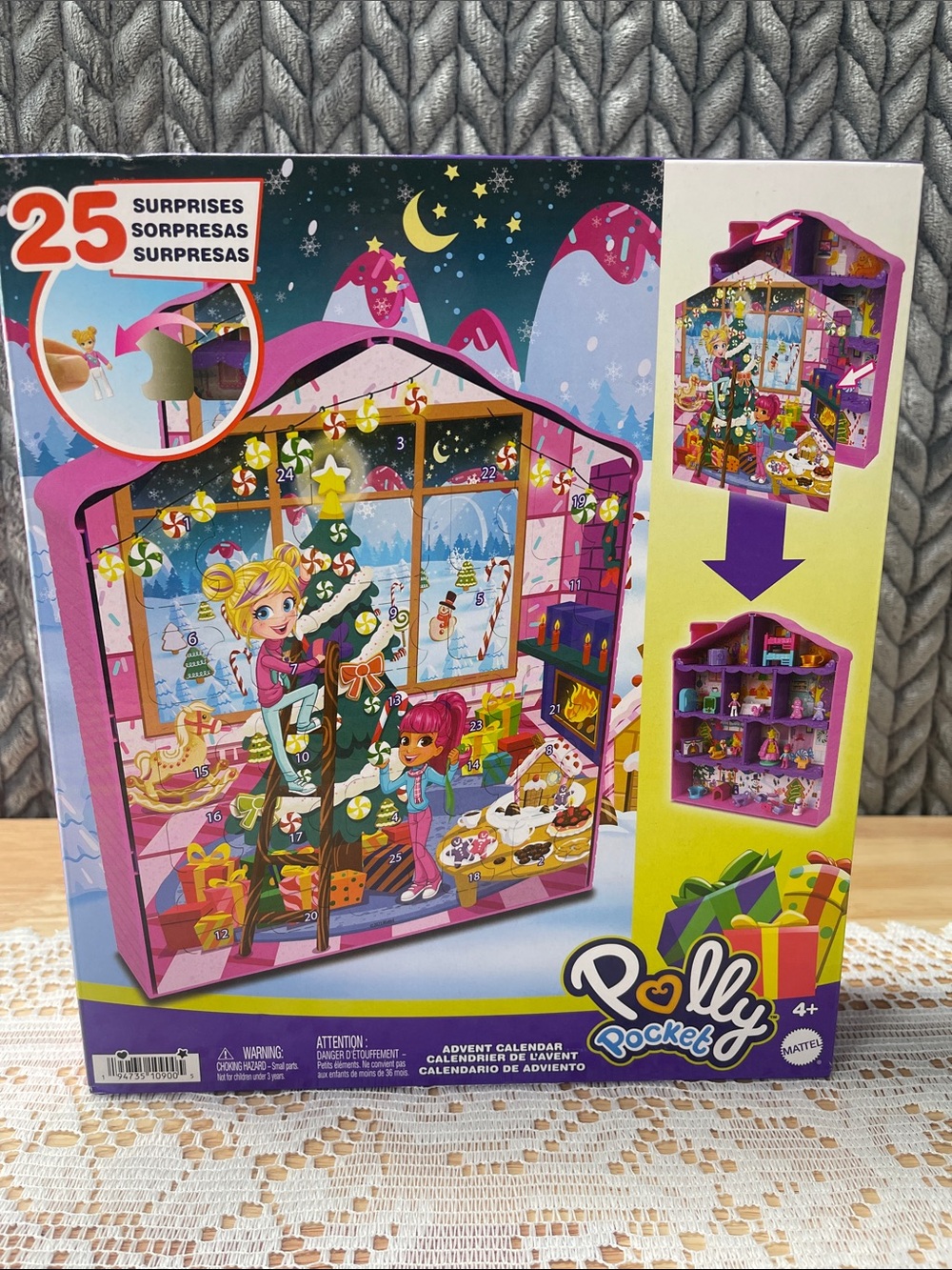 Polly pocket Holiday Advent Calendar - 25 Surprises